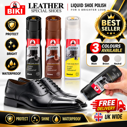 Liquid shoe polish black - liquid,