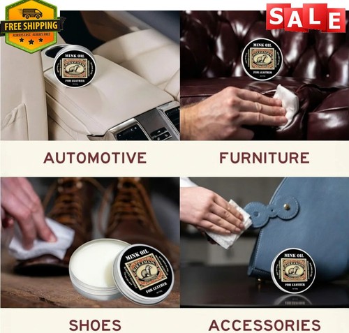 Mink oil leather conditioner - oil,
