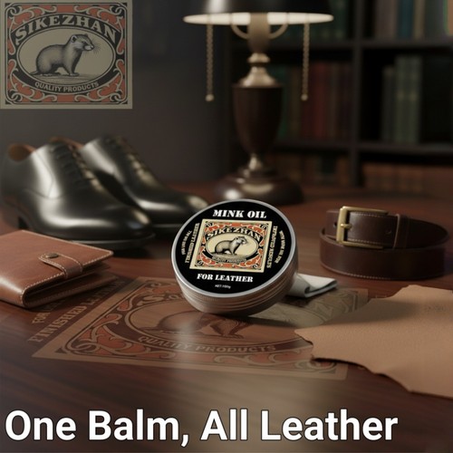 Mink oil leather conditioner - leather,