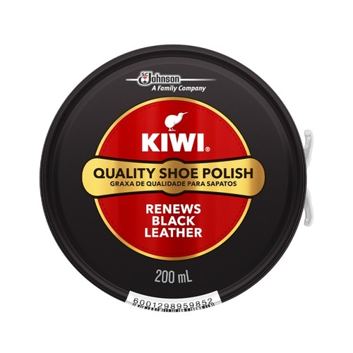 Kiwi shoe polish black 200ml - kiwi,