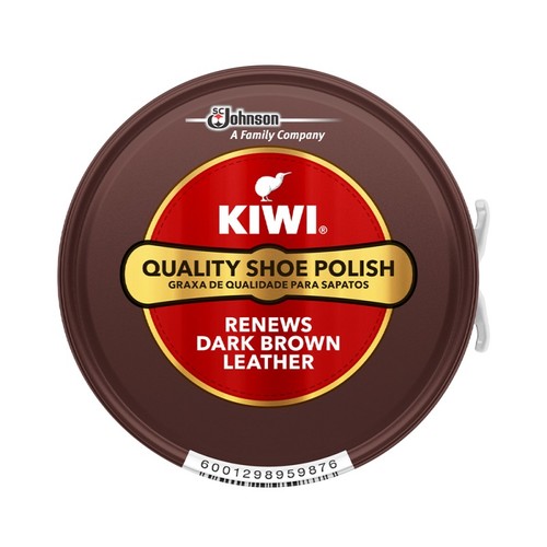Kiwi shoe polish dark brown - shoe,