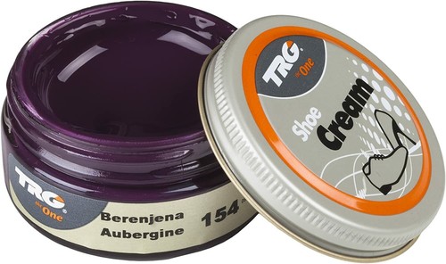 Trg shoe cream aubergine - aubergine, 50ml