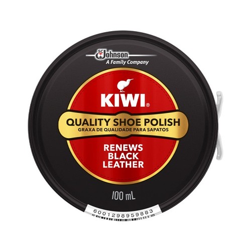 Kiwi shoe polish - shoe, black