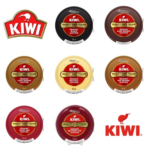 Kiwi shoe polish black - polish, brown