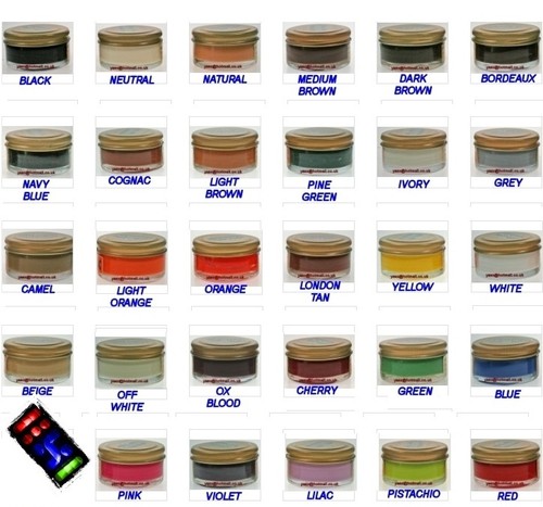Leather colour cream - leather, balm